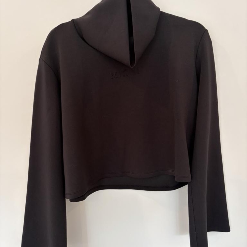 Miche Black Cropped Turtleneck Sweater